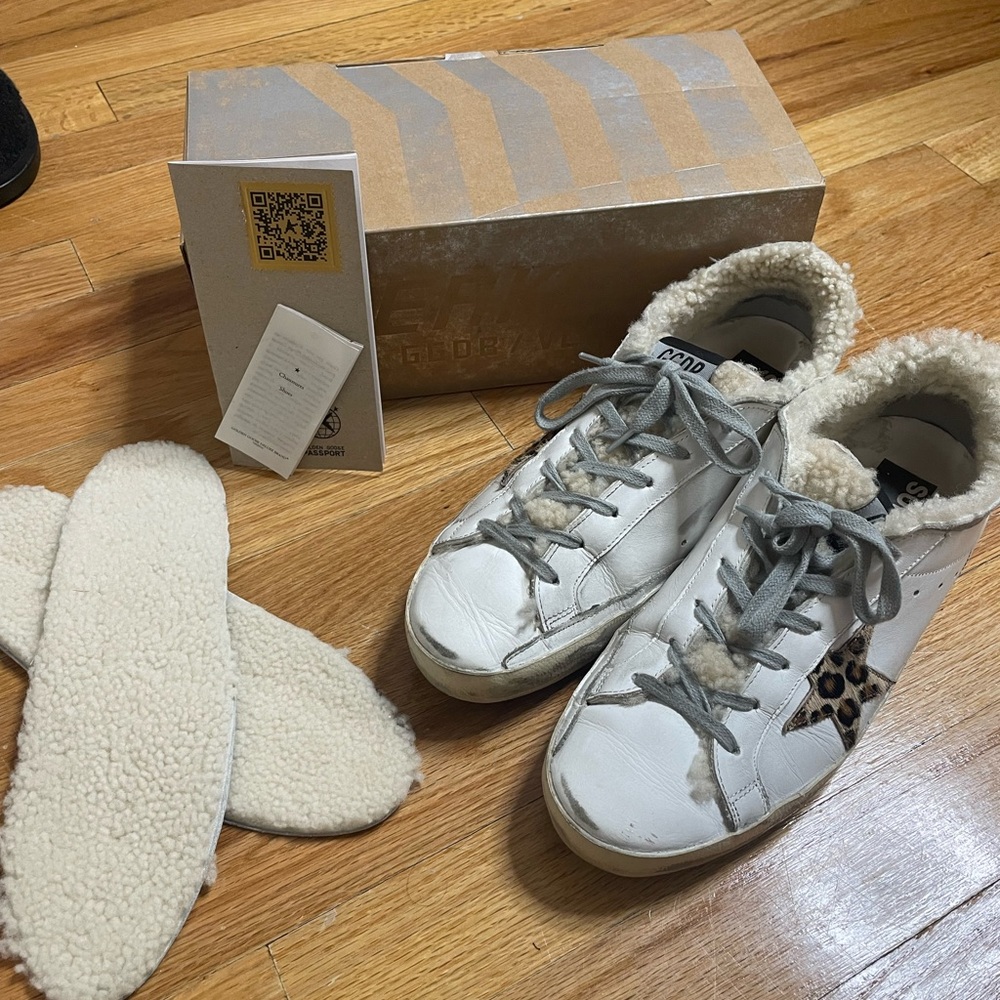 Golden Goose Shearling sneakers